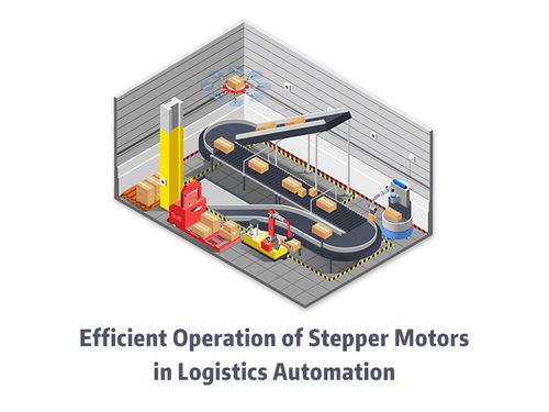 Späteste Unternehmensnachrichten ungefähr Effizienter Betrieb von Schrittmotoren in der Logistikautomation.
