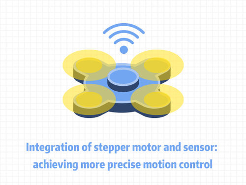Späteste Unternehmensnachrichten ungefähr Integration von Schrittmotor und Sensor: eine präzisere Bewegungssteuerung.