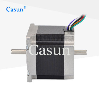 Guter Preis Doppelschacht 1,8 Grad 4 Phase 1,26N.m DC NEMA 23 Hybrid-Schrittmotor CNC-Roboter Im Internet
