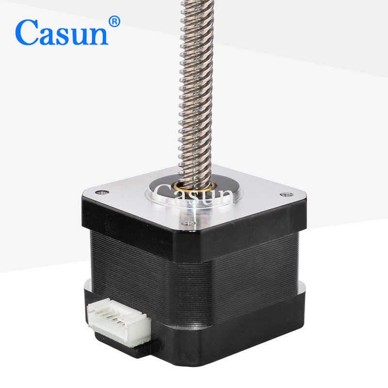 0.4A 12V Casun Nema 17 Non Captive Stepper For CNC Machine ROHS