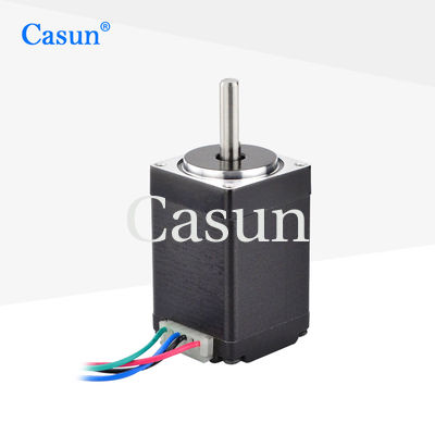Hohe Genauigkeit 1,8 Grad 28*28*45mm Nema 11 Hybrid-Schrittmotor 1.5A für Geldautomaten
