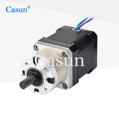 Guter Preis 0.4A 12V NEMA 17 Getriebe-Schrittmotor 2 Phase RoHS zugelassener Schrittmotor Im Internet