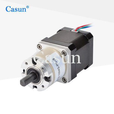 Guter Preis Genaue NEMA 17 Getriebe Schrittmotor für Roboter 17HS15-1684S-PG27 Im Internet