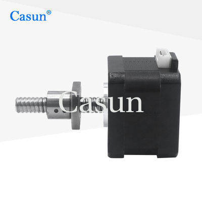 Kugelumlaufspindel-Schrittmotor 42x42mm NEMA 17 mit Linear-Verstellgerät SFK0802 Motor
