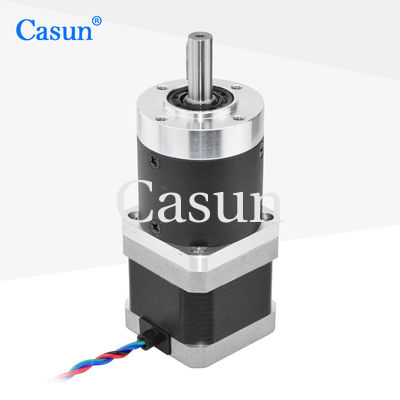 Guter Preis Casun 42mm übersetzter Schrittmotor-Einpol- und zweipoliger Schrittmotor NEMA 17 Im Internet
