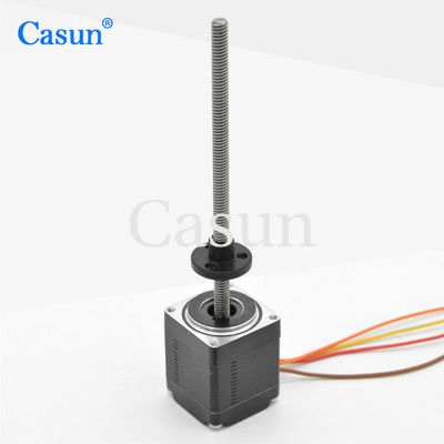 Guter Preis NEMA 11 Nicht-gefangener Schrittmotor Mikro-linearer Aktor 28 mm Körper für Schönheitsgeräte Im Internet