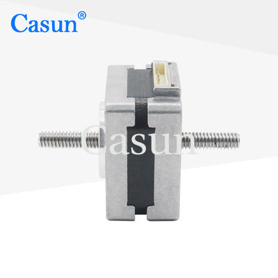 Guter Preis Mikro-lineare Aktor nicht-gefangene lineare Motor 1,8 Grad nema 14 0,4A Blei Schraub-Schrittmotor Im Internet