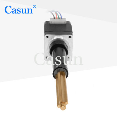 Guter Preis Schraubenartige Neigung 38.1mm Graphit-Schrauben-Schrittmotor-Linear-Verstellgerät NEMA 11 für Zufuhr Im Internet