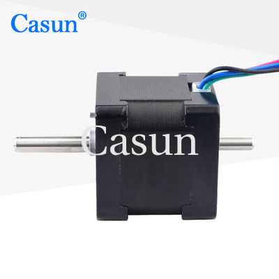 Guter Preis Dual Shaft Nema 14 Schrittmotor 4 Leads 34mm 1.8deg 18Ncm 25.56oz.in 0.8A Schrittmotor Im Internet