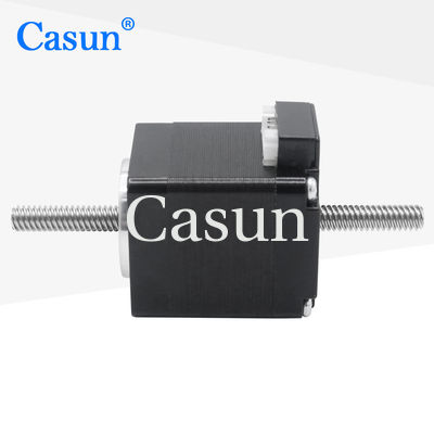 Schrittmotor NEMA 11 Casun 0.67A nicht Gefangen-3.75V mit der Leitspindel Tr5X4 zweipolig