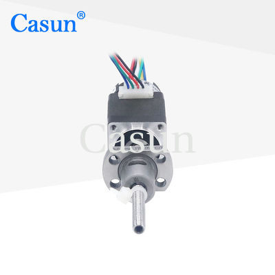 Guter Preis 2 Phase Nema 8 Bipolar 1,8 Grad Kugelschraub-Schrittmotor 28 mm Körper mit Encoder 14mN.m Im Internet