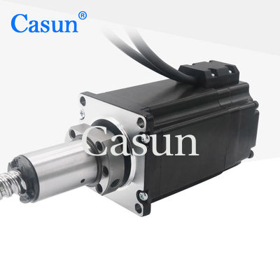 Guter Preis 1.8 Grad 2-Phase Nema 23 Tr10*12 Kugelschraub-Schrittmotor 76mm Körper mit Encoder Im Internet