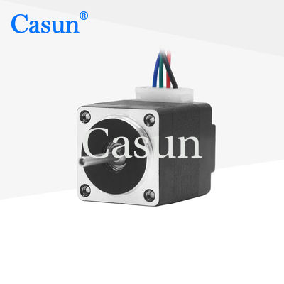 20x20mm 0.24A 5.04V 10mNM Schrittmotor NEMA 8 Hybridfür Silber DIY 3D