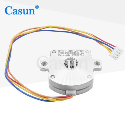 Guter Preis Pfannkuchen-Schrittmotor NEMA 11 0.5A 1.2V flacher Schrittmotor drehmomentstark Im Internet