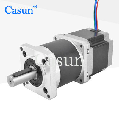 Guter Preis 57*57*54mm NEMA 23 Planetärgetriebe Schrittmotor Doppelwelle 50/1 für Extrusionsmaschine Im Internet