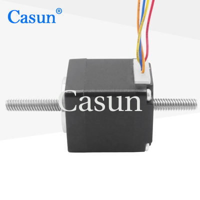 1.8 Grad Blei-Schraubmotor Mini Hybrid NEMA 11 Nicht-gefangener Schrittmotor Tr5×4