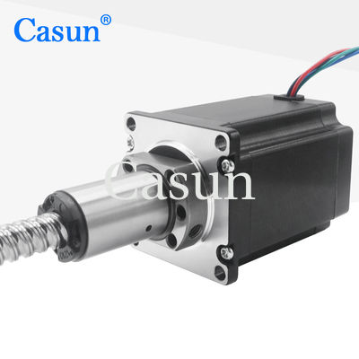 Guter Preis 2000mNm 4A Kugelumlaufspindel-Schrittmotor-Hybridlinear-Verstellgerät 76mm NEMA 23 24mm Im Internet