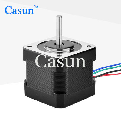 Guter Preis Der Tretenmotorspannung 3.75V 1.5Amp 500mN.m des niedrigen Preises Nema17 Schrittmotor 0.24kg für Nähmaschine Im Internet