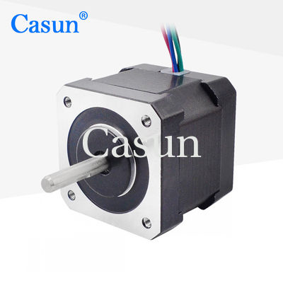 Guter Preis 0.43N.M Doppelschacht-Schrittmotor NEMA 17 DC mit automatischer Verpackungsmaschine Im Internet