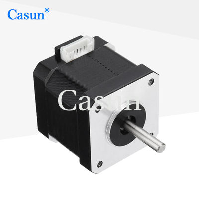 Guter Preis NEMA 17 Doppelachsen-Schrittmotor 34mm Körper 1.33A 0.32N.m mit CE RoHS Im Internet