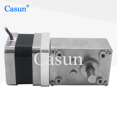 Casun Nema 17 Hybrid-Schrittmotor mit Schneckengetriebe 270 mN.m 2,93 V 36:1 Übersetzung